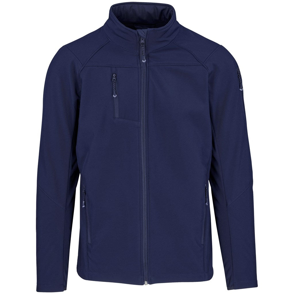 Mens Alex Varga Elysium Softshell Jacket NAVY