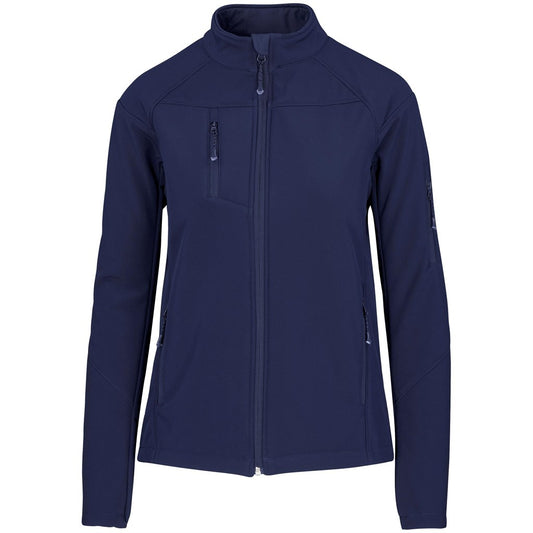 Ladies Alex Varga Elysium Softshell Jacket NAVY