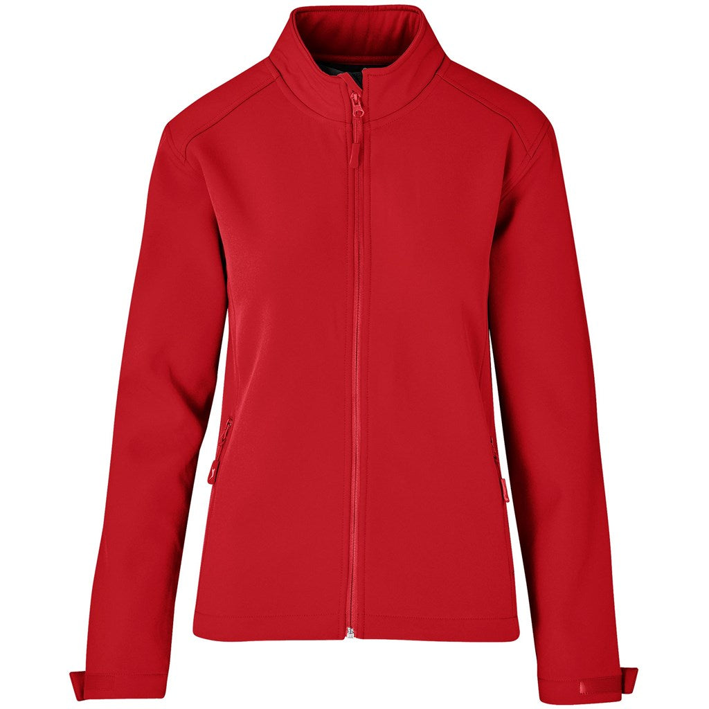 Ladies Nagano Softshell Jacket RED