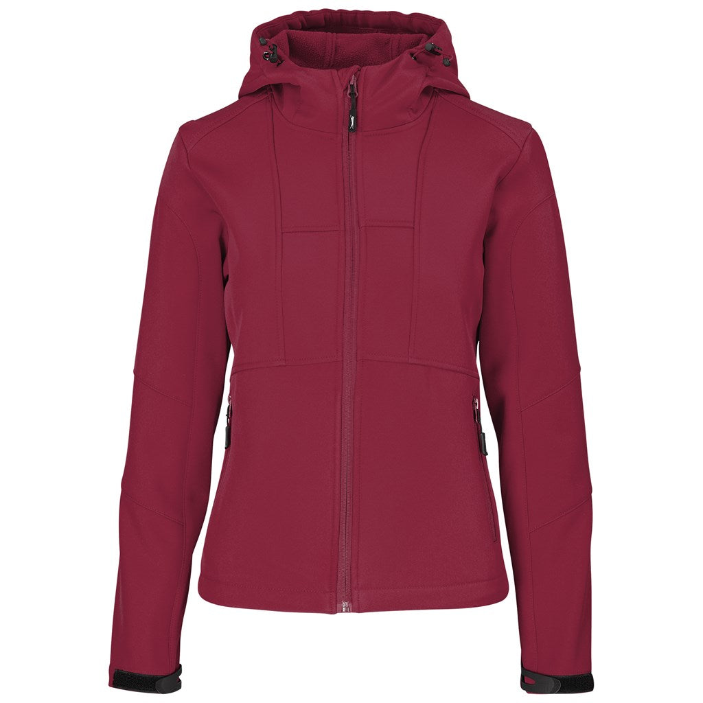 Ladies Nexus Softshell Jacket RED