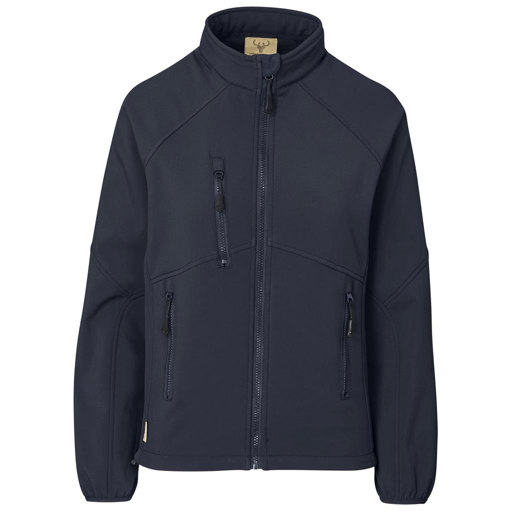 Ladies Midlands Softshell Jacket NAVY