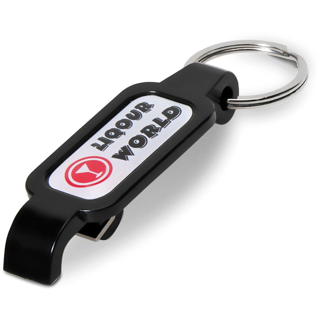 Altitude Moonshine Dome Bottle Opener Keyholder BLACK