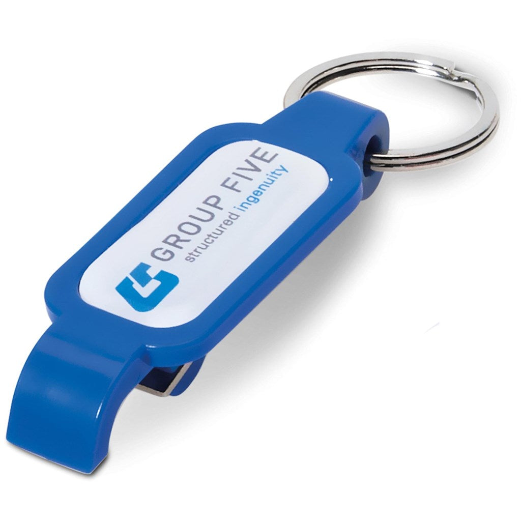 Altitude Moonshine Dome Bottle Opener Keyholder BLUE