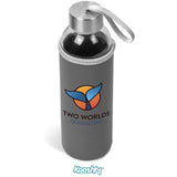 Kooshty Neo Glass Water Bottle - 500ml GREY