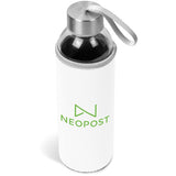 Kooshty Neo Glass Water Bottle - 500ml SOLID WHITE