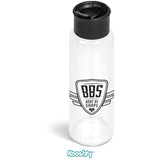 Kooshty Boost Glass Water Bottle - 700ml BLACK