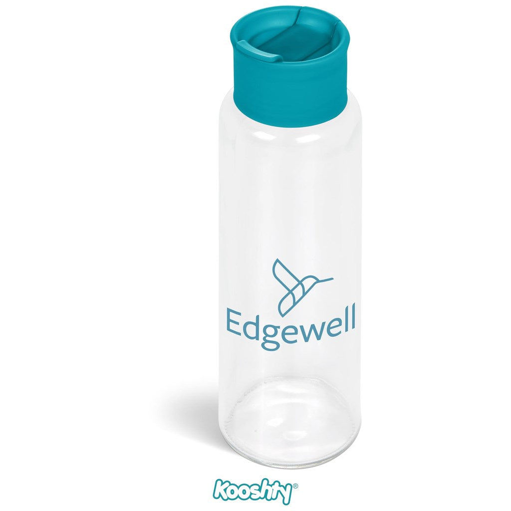 Kooshty Boost Glass Water Bottle - 700ml TURQUOISE