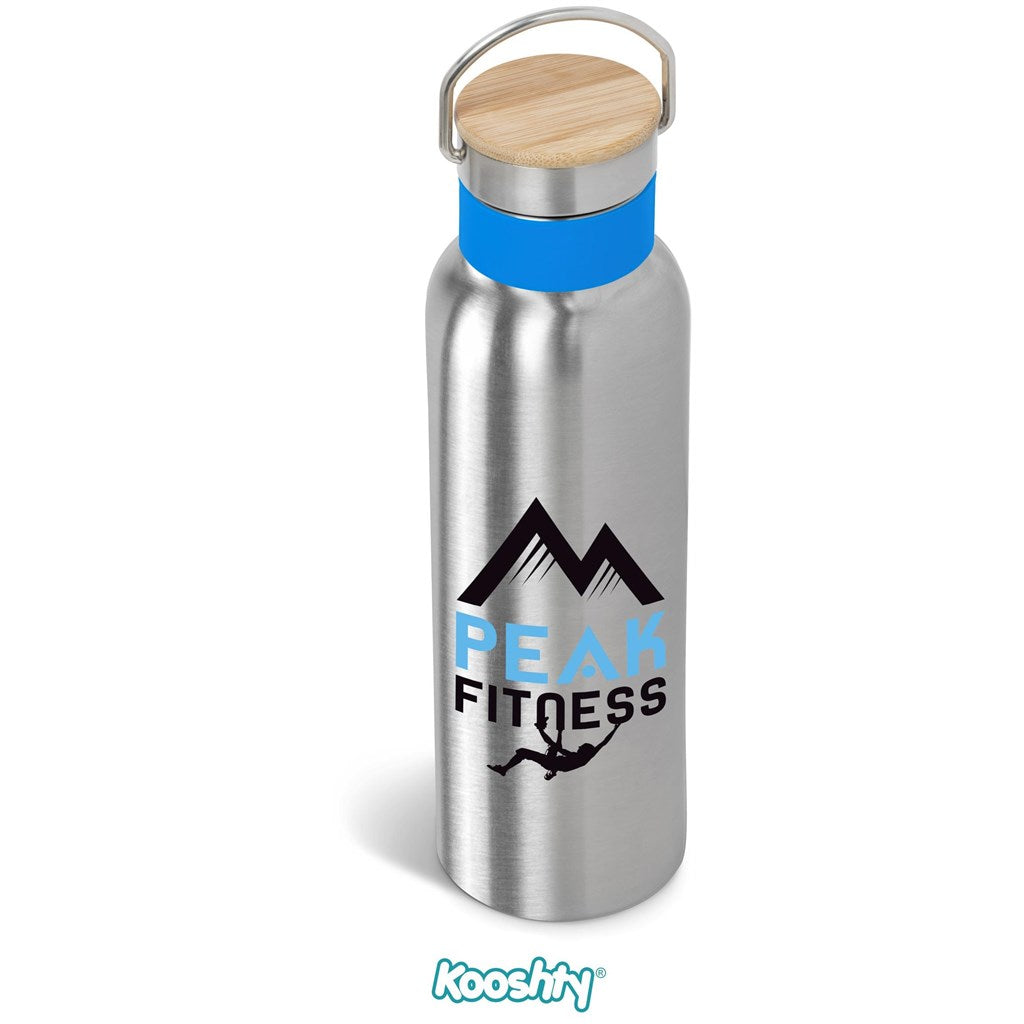 Kooshty Congo Stainless Steel Vacuum Water Bottle - 600ml CYAN