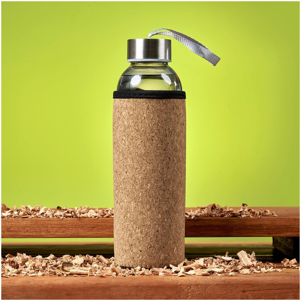 Kooshty Kork Glass Water Bottle - 500ml