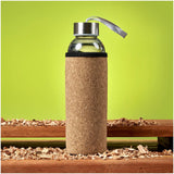 Kooshty Kork Glass Water Bottle - 500ml