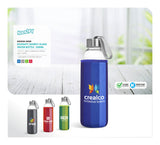 Kooshty Quirky Glass Water Bottle - 500ml
