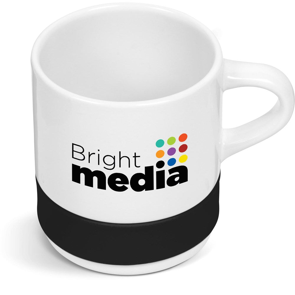 Kooshty Kaleido Sublimation Ceramic Mug - 320ML BLACK