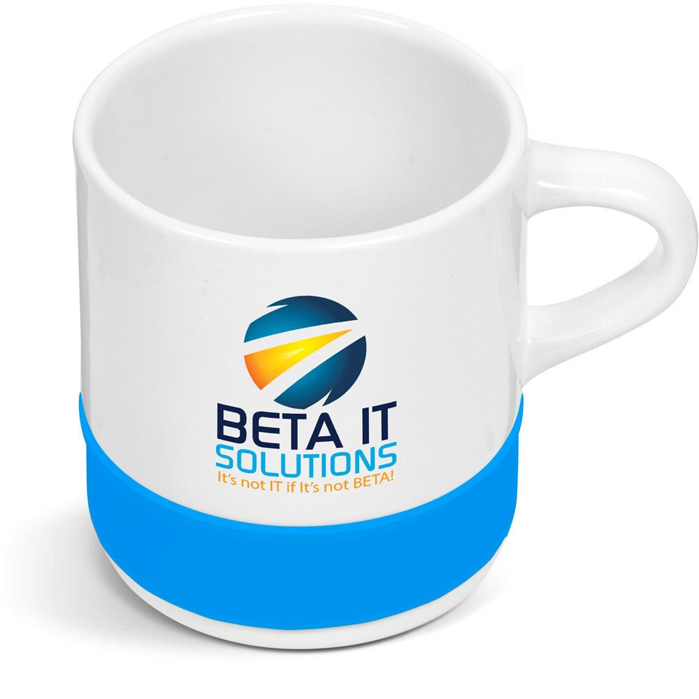 Kooshty Kaleido Sublimation Ceramic Mug - 320ML CYAN