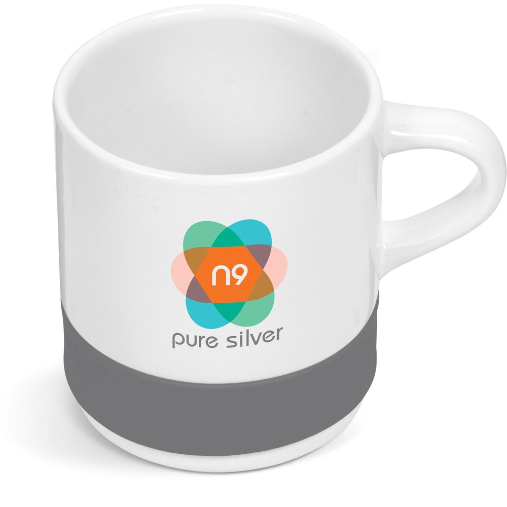 Kooshty Kaleido Sublimation Ceramic Mug - 320ML GREY