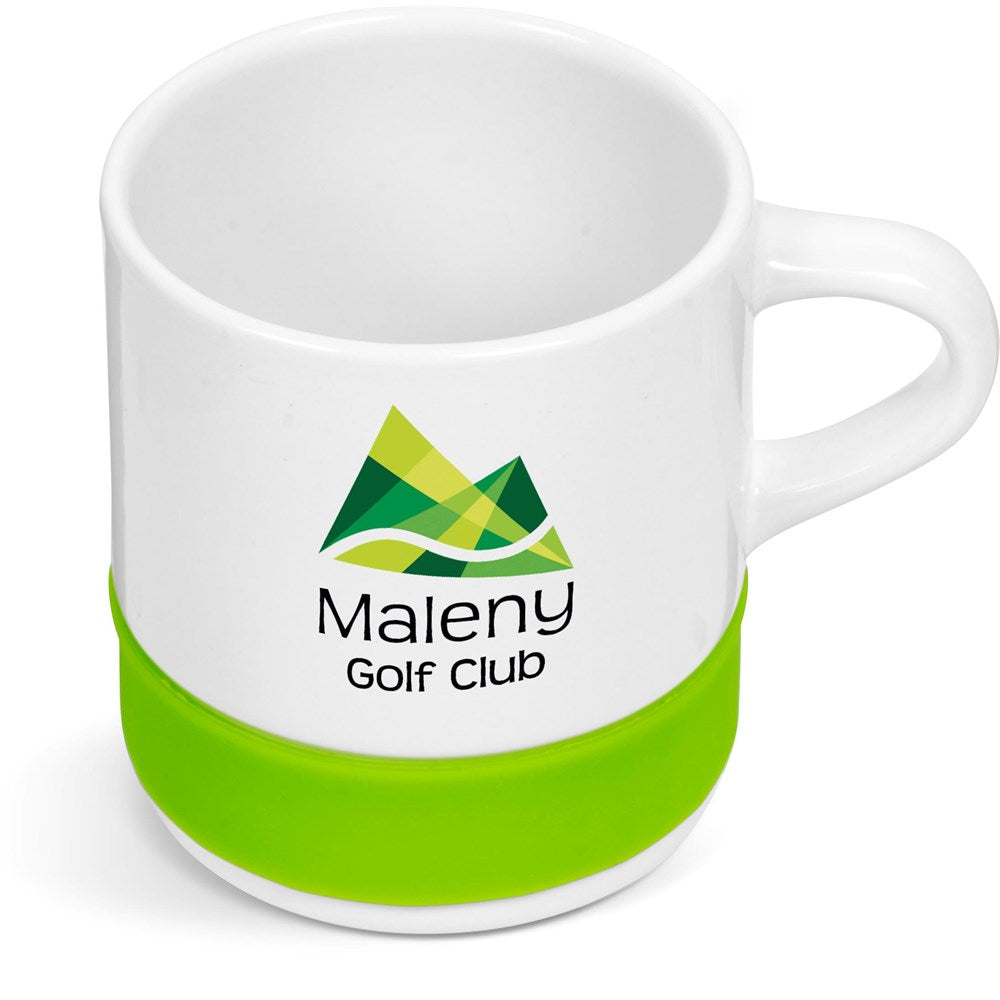 Kooshty Kaleido Sublimation Ceramic Mug - 320ML LIME