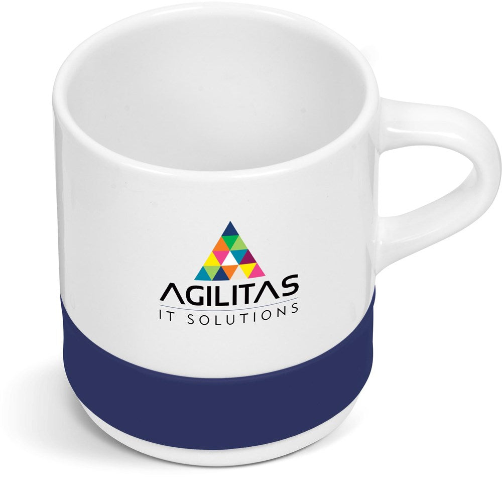 Kooshty Kaleido Sublimation Ceramic Mug - 320ML NAVY