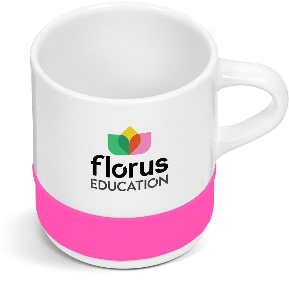 Kooshty Kaleido Sublimation Ceramic Mug - 320ML PINK