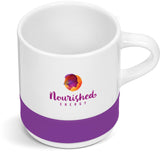 Kooshty Kaleido Sublimation Ceramic Mug - 320ML PURPLE