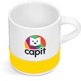 Kooshty Kaleido Sublimation Ceramic Mug - 320ML YELLOW