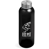Kooshty Pura Glass Water Bottle - 500ML BLACK