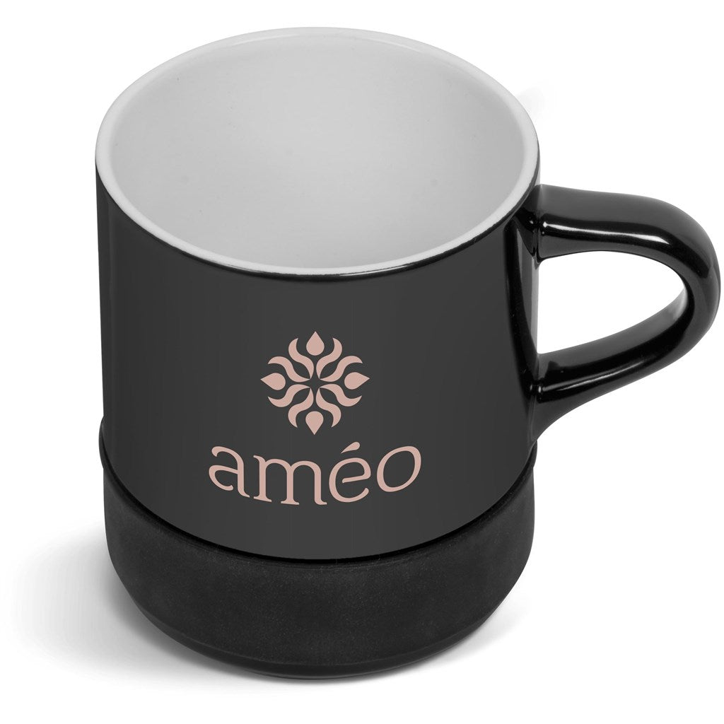 Kooshty Mixalot Ceramic Coffee Mug - 320ml BLACK