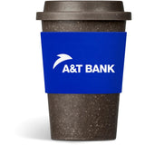 Kooshty Brown Bean Plastic Double-Wall Tumbler – 400ml BLUE