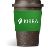 Kooshty Brown Bean Plastic Double-Wall Tumbler – 400ml GREEN