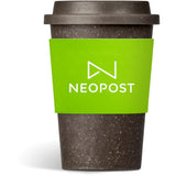 Kooshty Brown Bean Plastic Double-Wall Tumbler – 400ml LIME