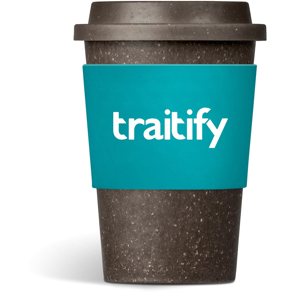 Kooshty Brown Bean Plastic Double-Wall Tumbler – 400ml TURQUOISE