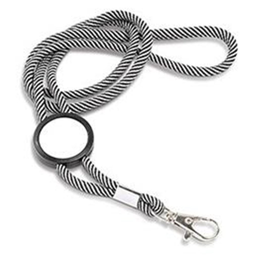 Altitude Candystripe Dome Lanyard GREY