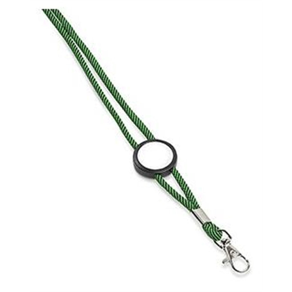 Altitude Candystripe Dome Lanyard GREEN