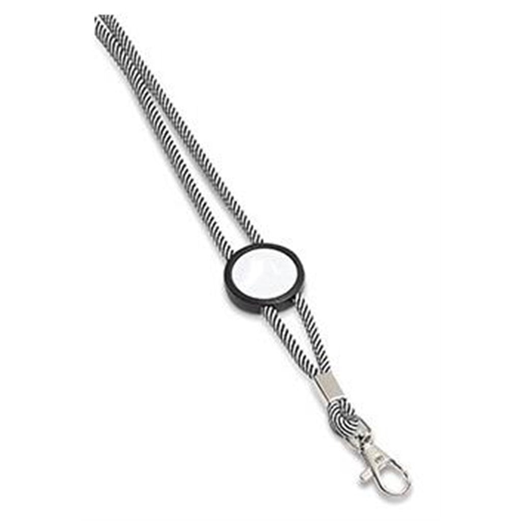 Altitude Candystripe Dome Lanyard SOLID WHITE