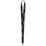 Altitude Taiga Recycled PET Lanyard BLACK