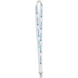 Altitude Taiga Recycled PET Lanyard SOLID WHITE