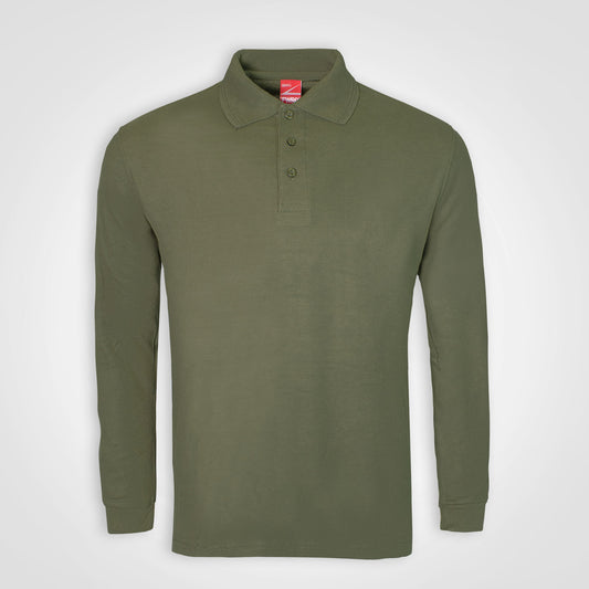 Long Sleeve Golfer Green