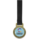 Altitude Achiever Medal With Black Petersham Lanyard