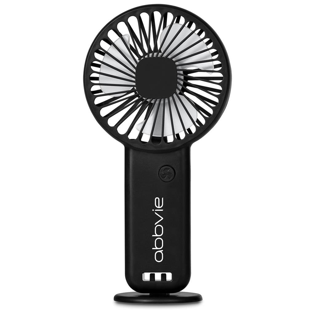 Altitude Celestia Rechargeable Handheld Mini USB Fan BLACK