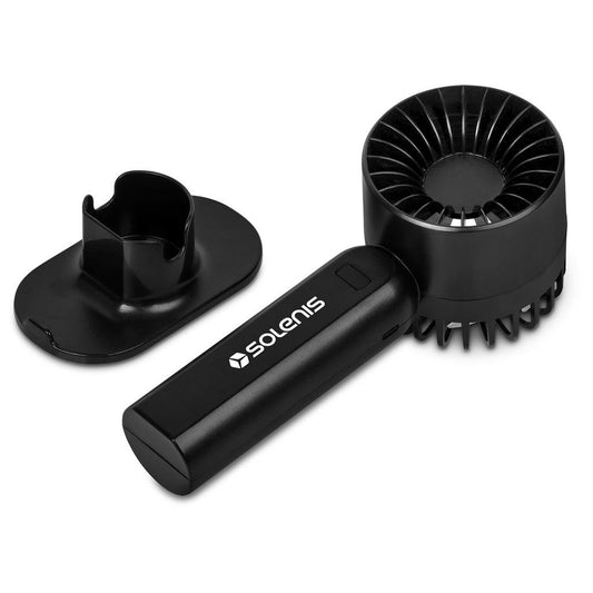 Altitude Laqueta Rechargeable Handheld Mini USB Fan BLACK