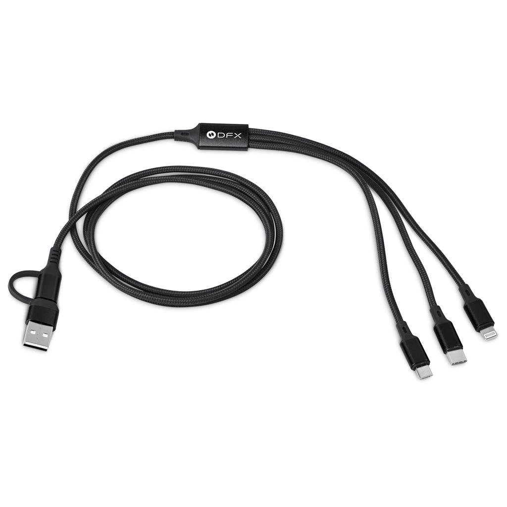 Serendipio Lancashire Fast Charge Multi-Cable BLACK