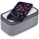 Serendipio Cumberland 10W Bluetooth Speaker Wireless Charger & Clock