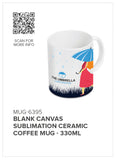Altitude Blank Canvas Sublimation Ceramic Coffee Mug - 330ml