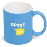 Omega Ceramic Coffee Mug - 330ml CYAN