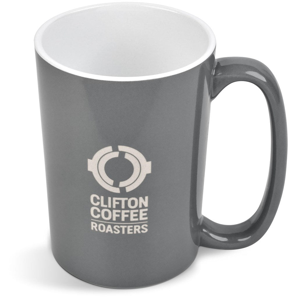Altitude Sorrento Ceramic Coffee Mug - 415ml GREY
