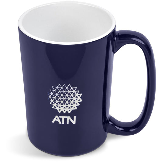 Altitude Sorrento Ceramic Coffee Mug - 415ml NAVY