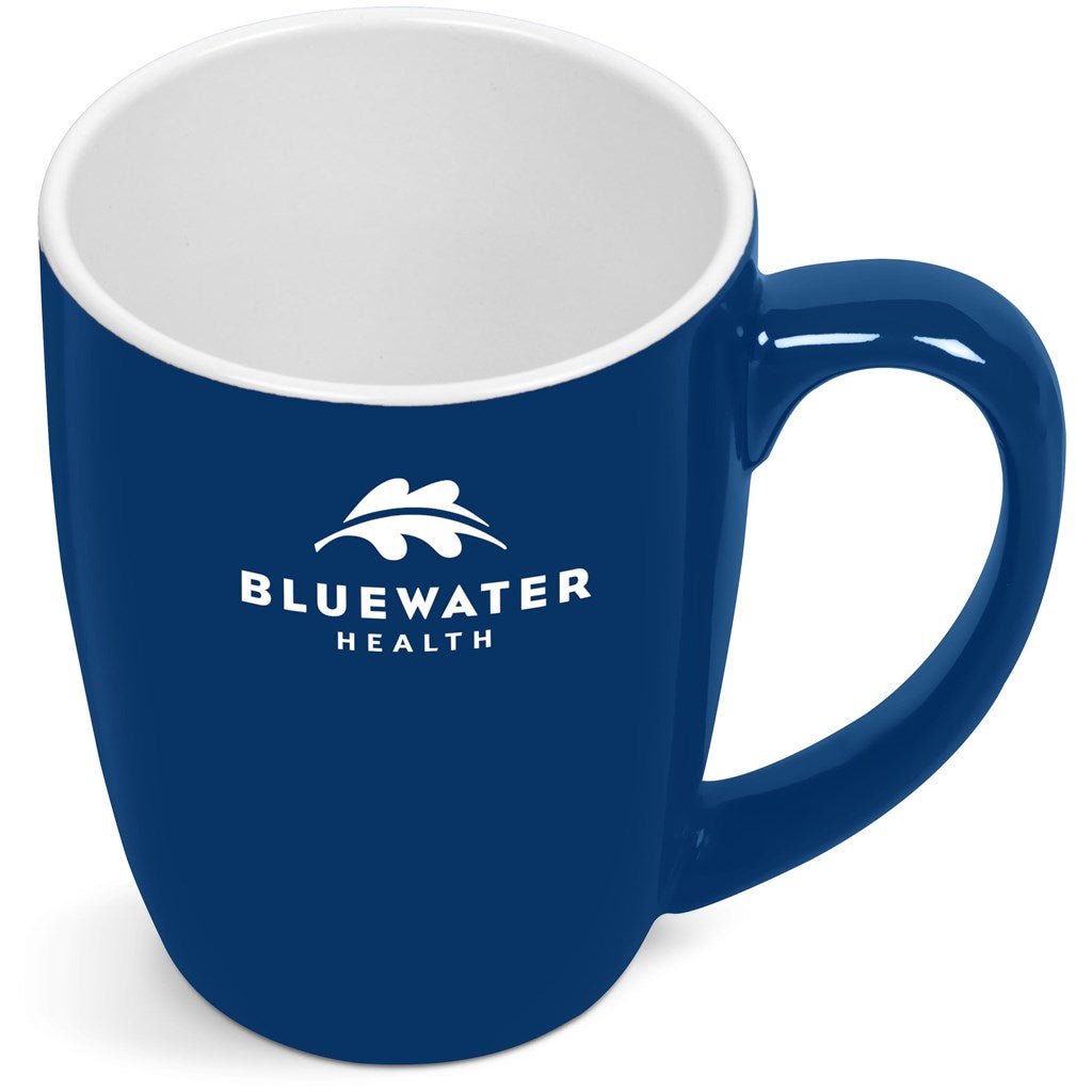 Payton Ceramic Coffee Mug - 325ml - Red NAVY