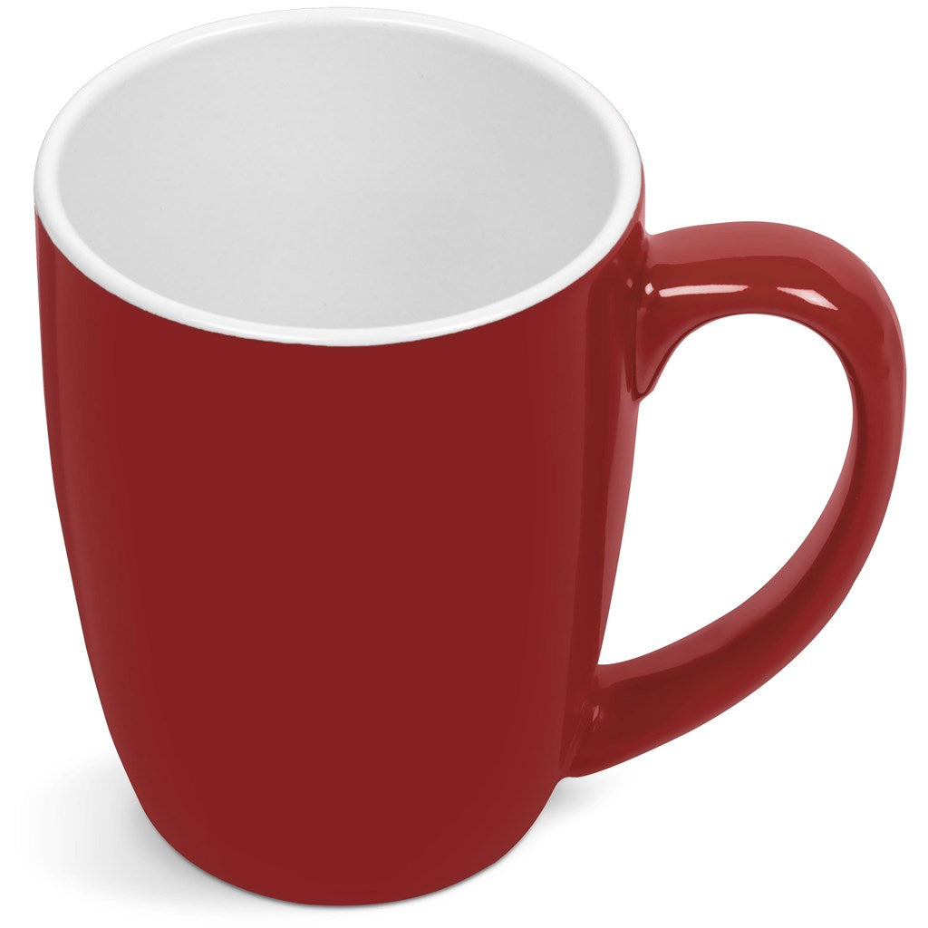 Payton Ceramic Coffee Mug - 325ml - Red