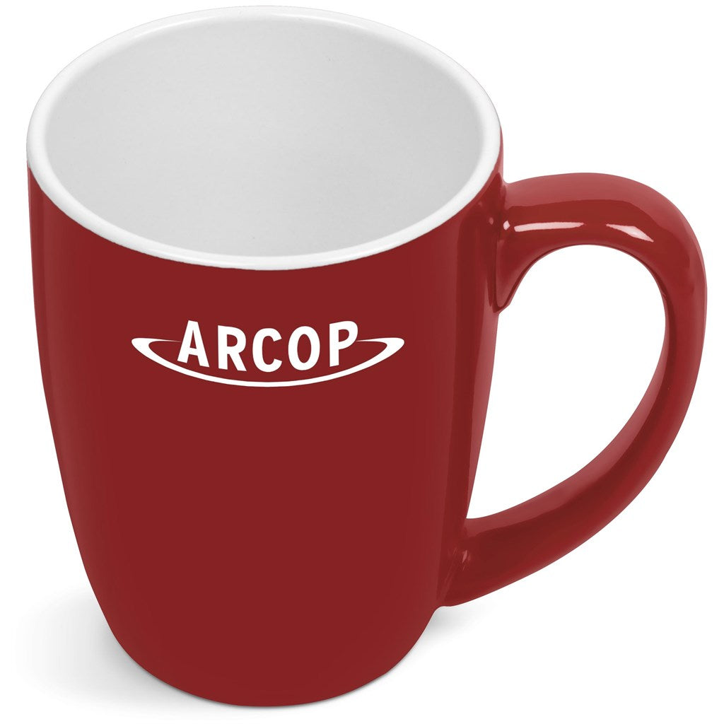 Payton Ceramic Coffee Mug - 325ml - Red RED