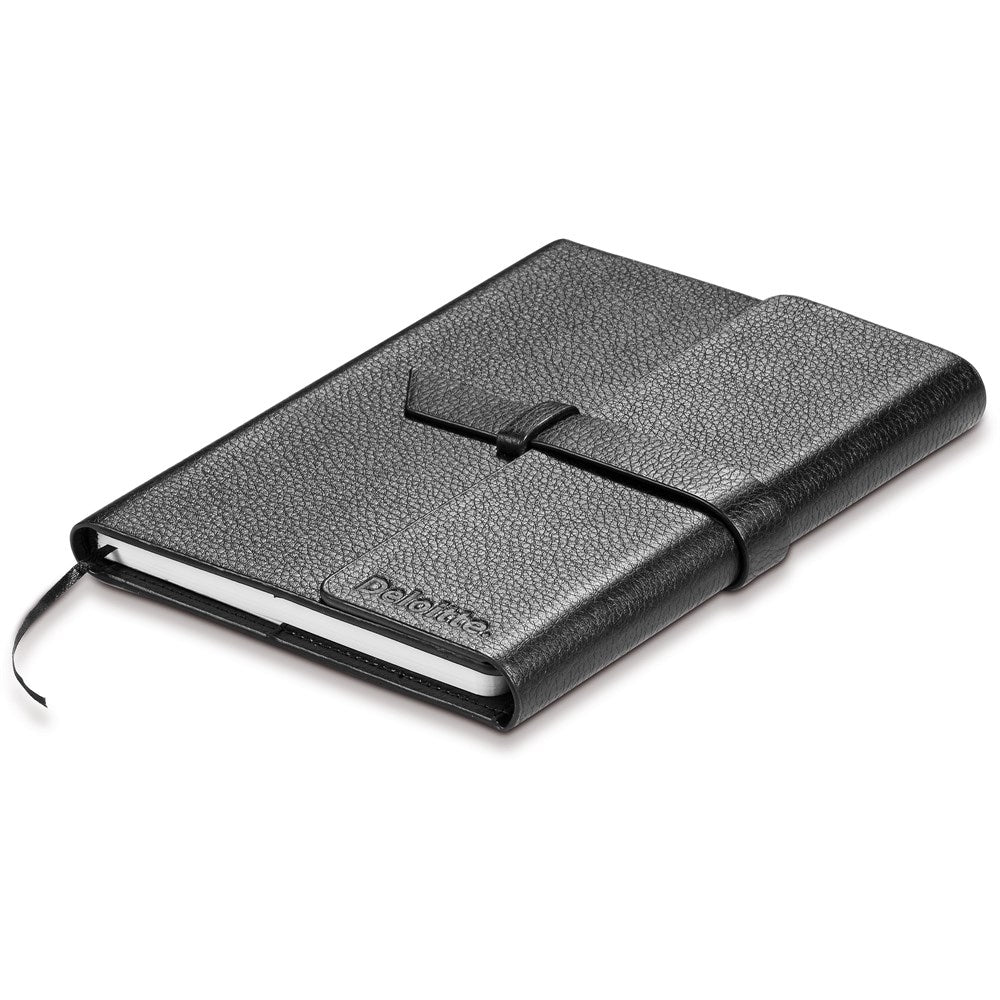 Tribeca Midi Hard Cover Notebook BLACK