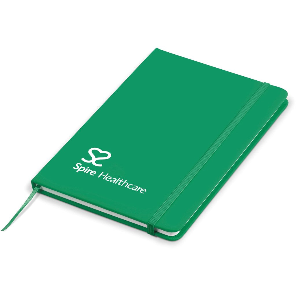 Altitude Omega A5 Hard Cover Notebook GREEN