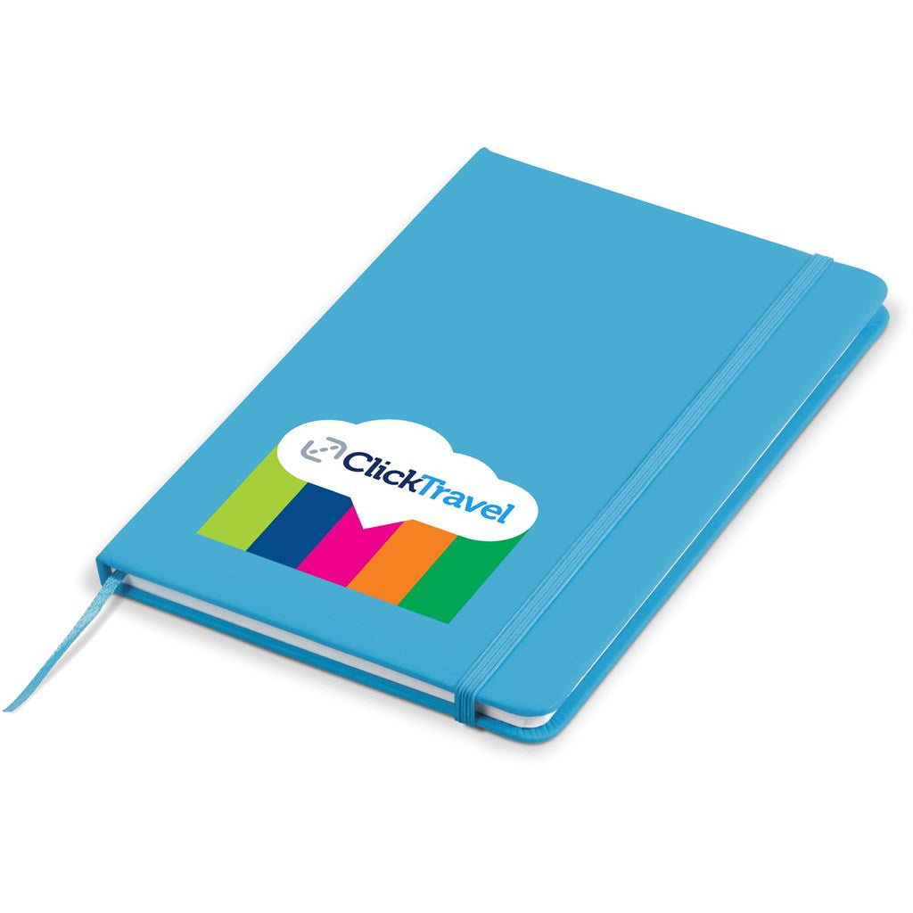 Altitude Omega A5 Hard Cover Notebook LIGHT BLUE
